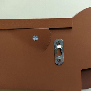 Полка в виде собаки Bloomingville MINI "Charlie", разноцветные полоски (уцененный)